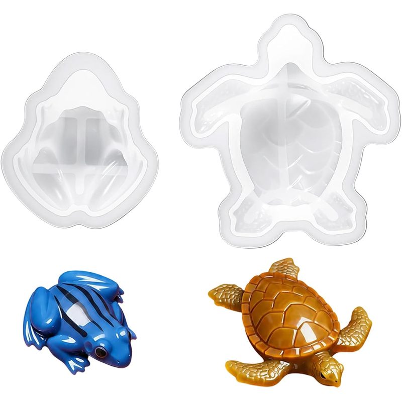 Resin Art Beach - Lot de 2 moules en résine