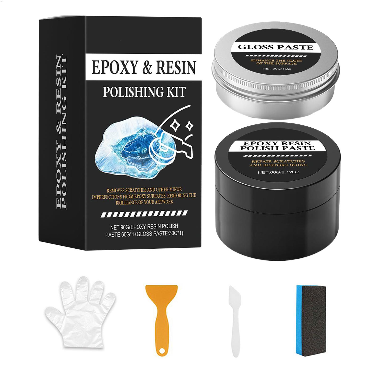 Resin Art Acrylic - Pâte de polissage en résine époxy