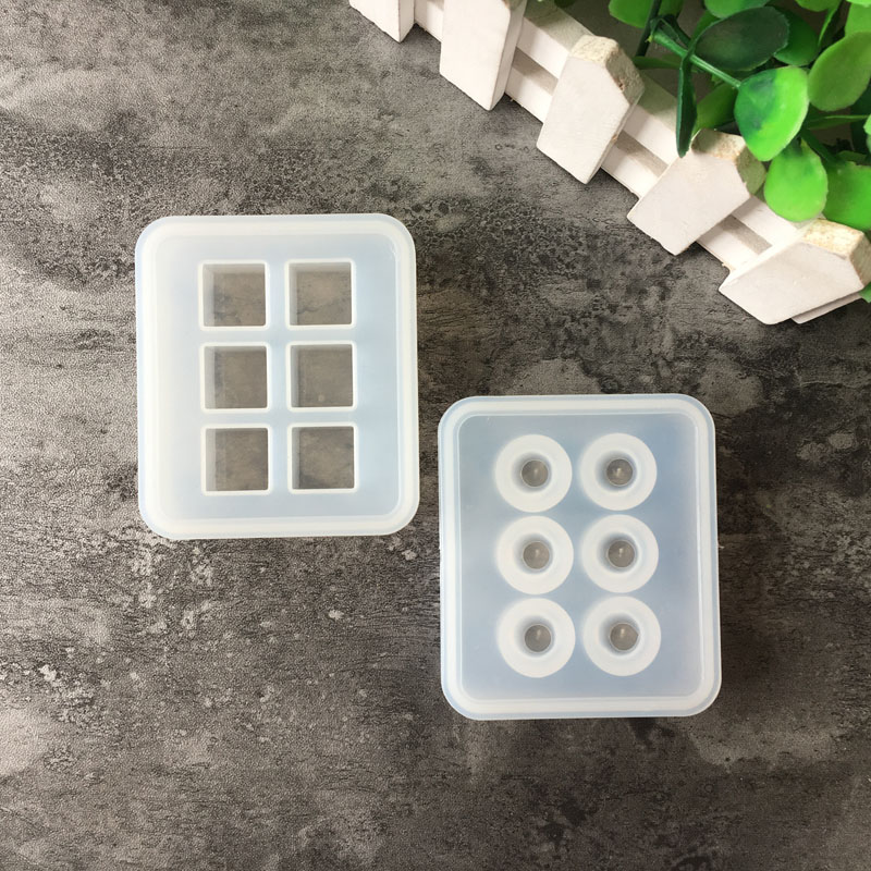 Resin Art Acrylic - Moule en Silicone pour Perles Cubiques