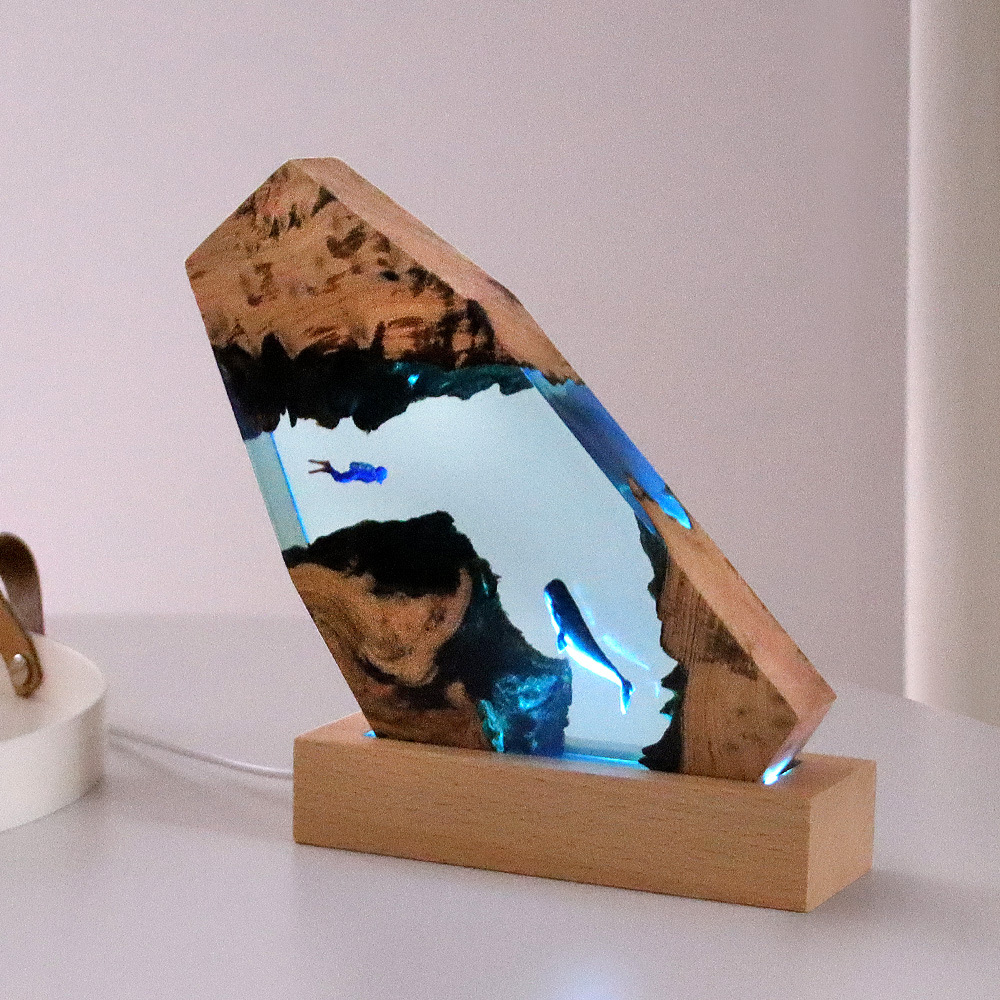 Resin Art Gift For Birthday - Nouvelle Décoration de Bureau Maison Plongeur