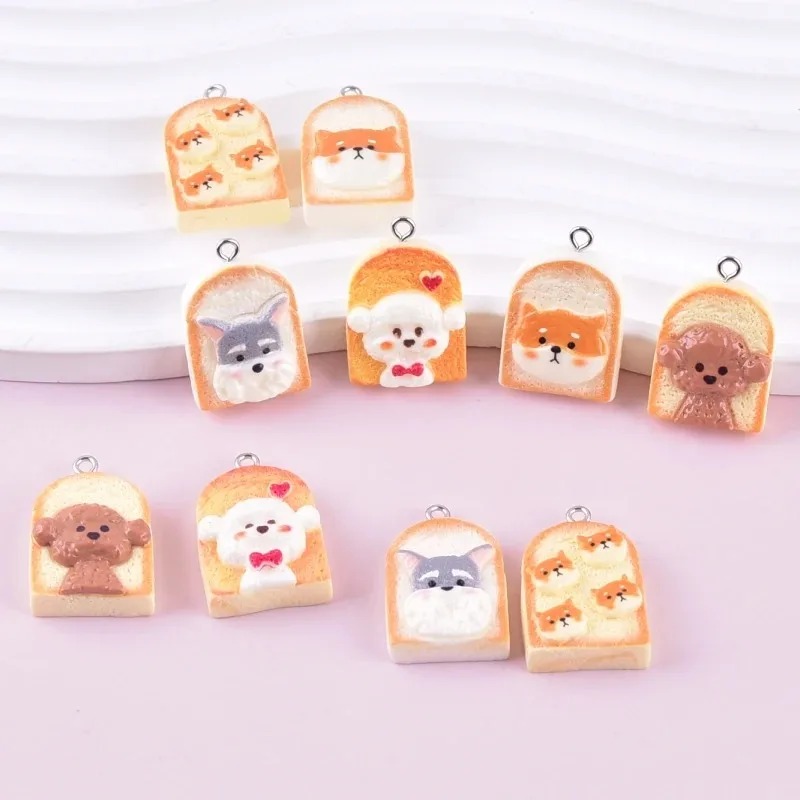 Resin Art Materials - 10 pendentifs en résine en forme