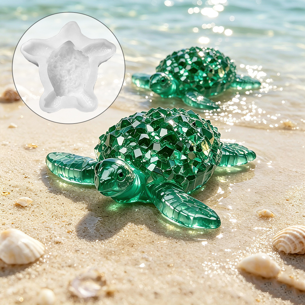 Resin Art Beach - Moule en silicone tortue de mer