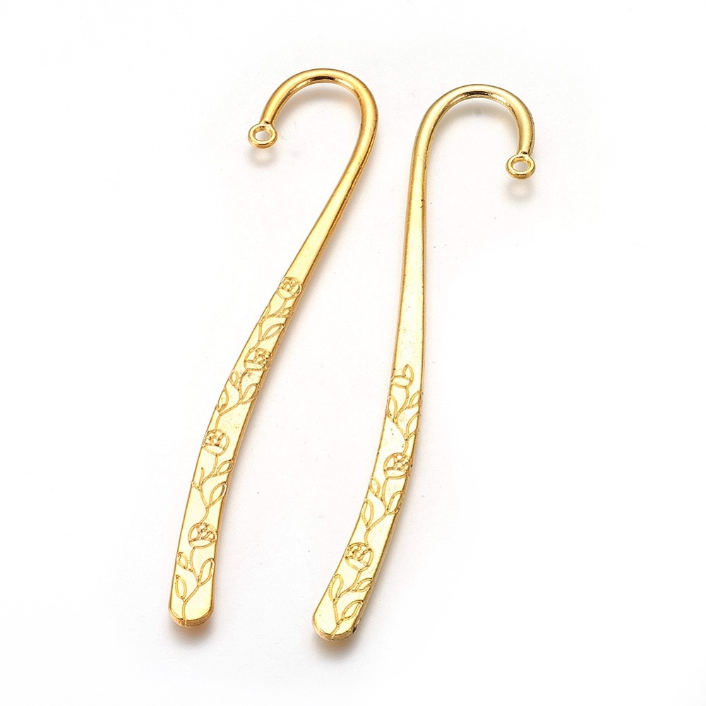 Resin Art Bookmark - Marque-pages en alliage de style classique,