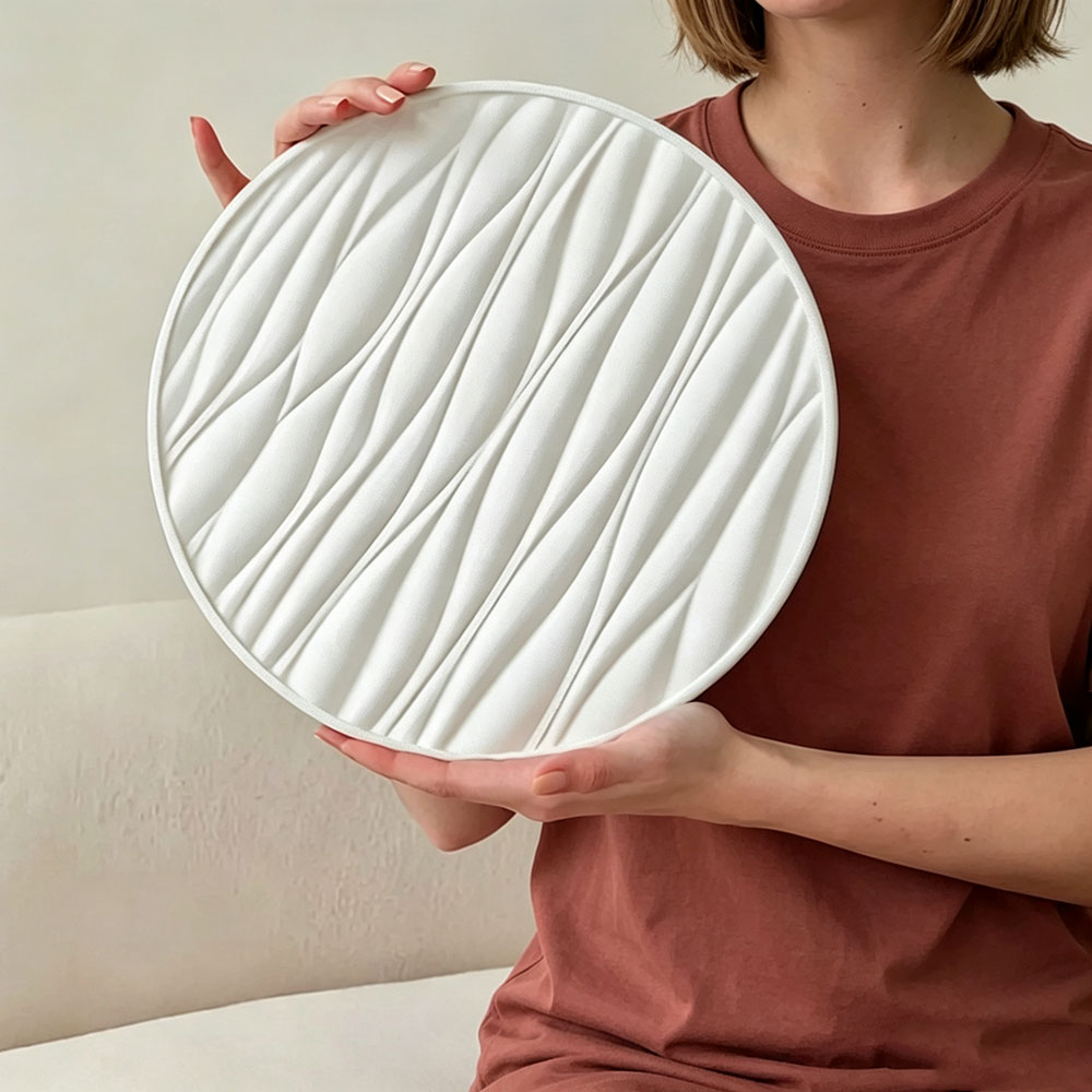 Resin Art Acrylic - Grand moule rond en silicone pour