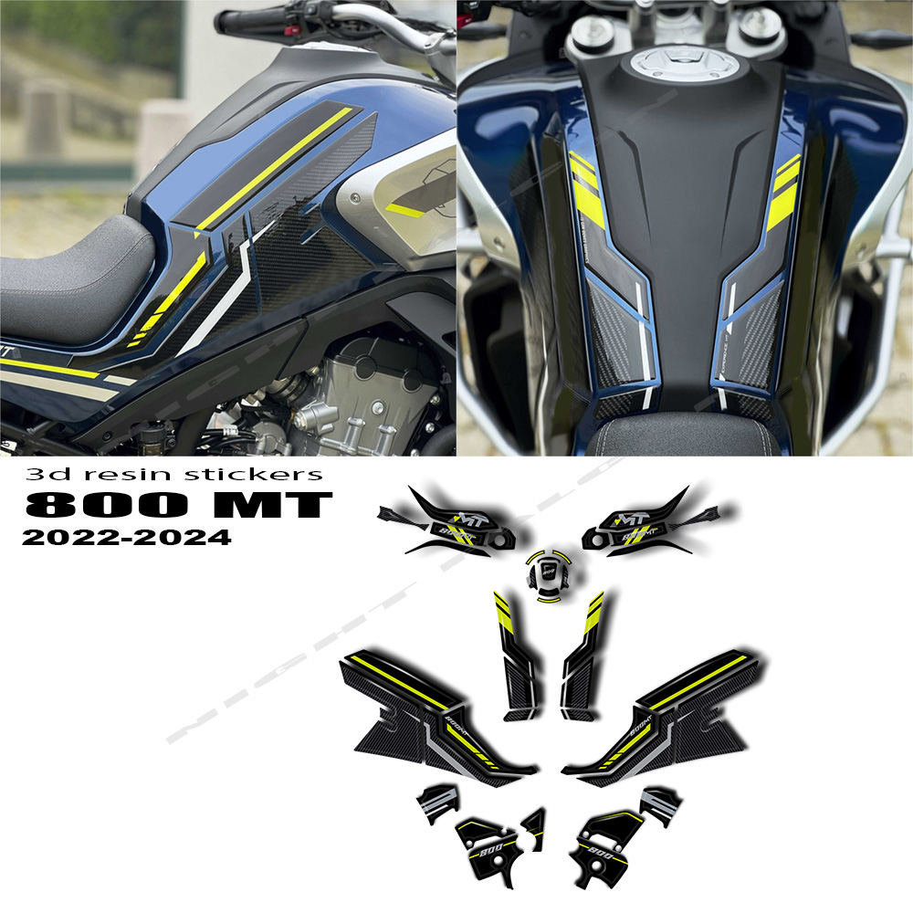 Resin Art Sticker - Autocollants décoratifs imperméables pour moto, CF