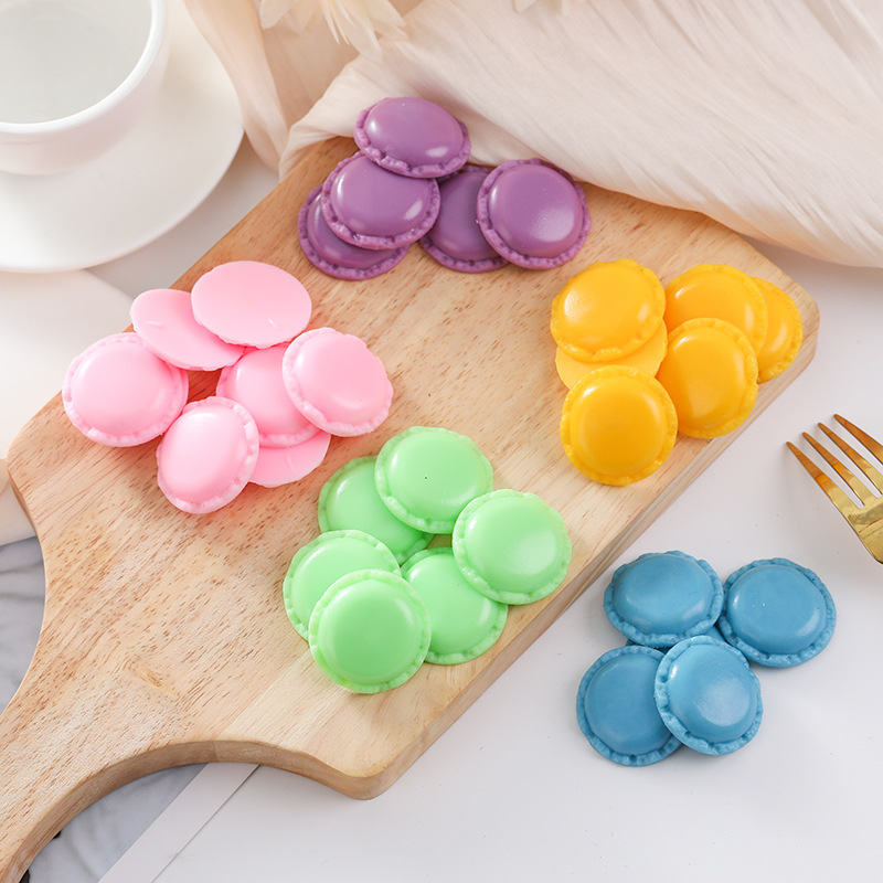 Resin Art Gift For Birthday - Miniatures de macarons en résine Kawaii,