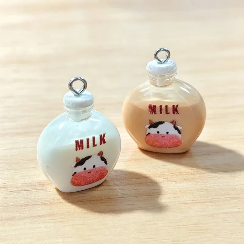 Resin Art Pendant - 10 Breloques Adorables en Résine en
