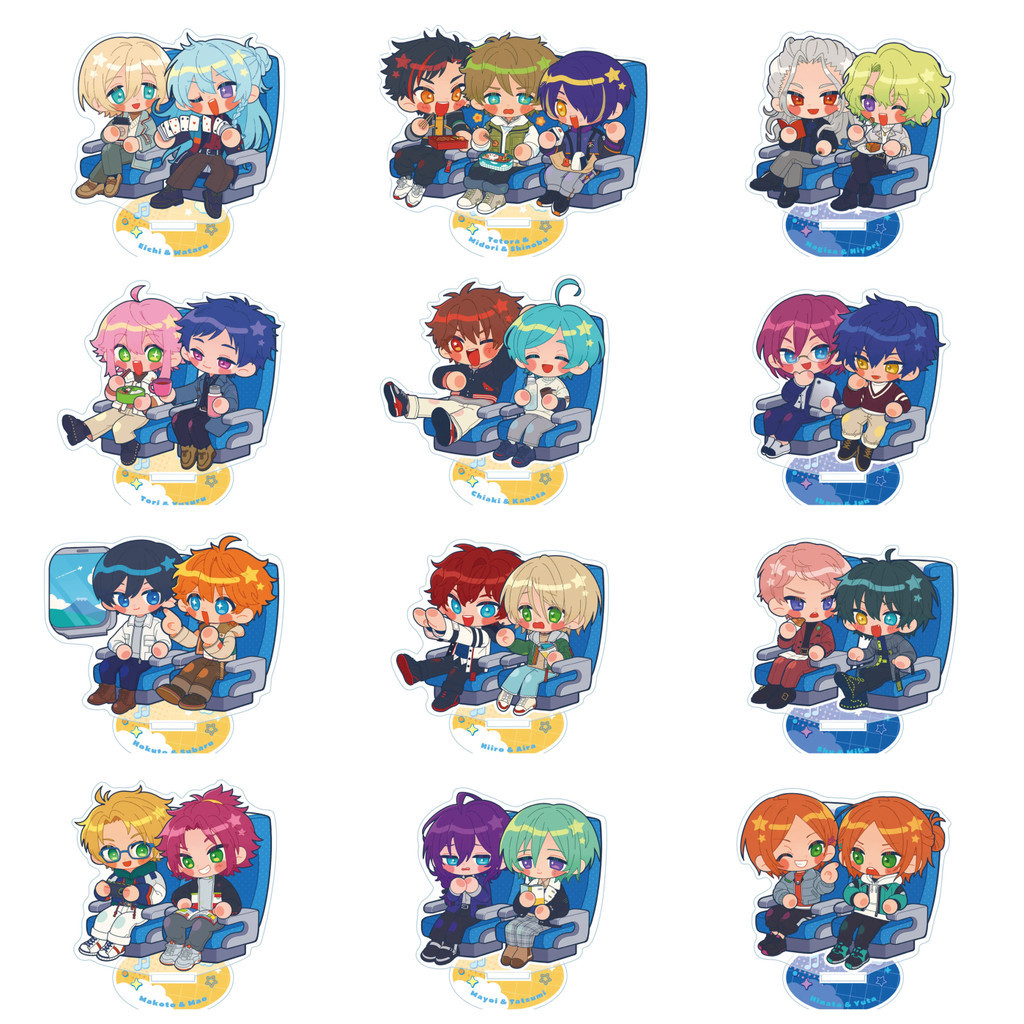 Resin Art Toys - Ensemble Stars Figurines de présentation en