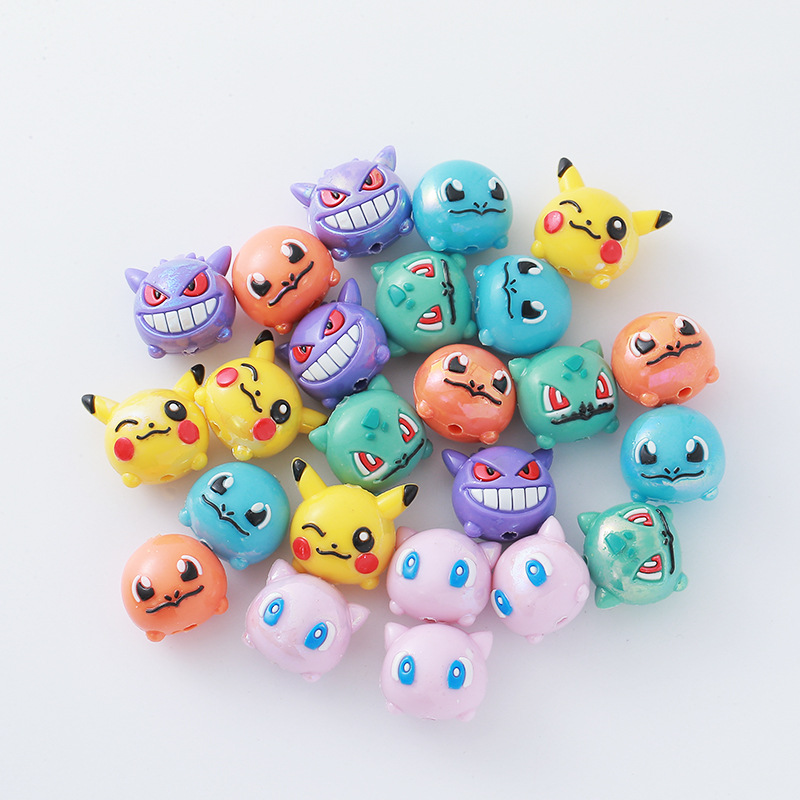 12 pièces Pokémon Perles DIY p - Resin Art Toys avis et prix