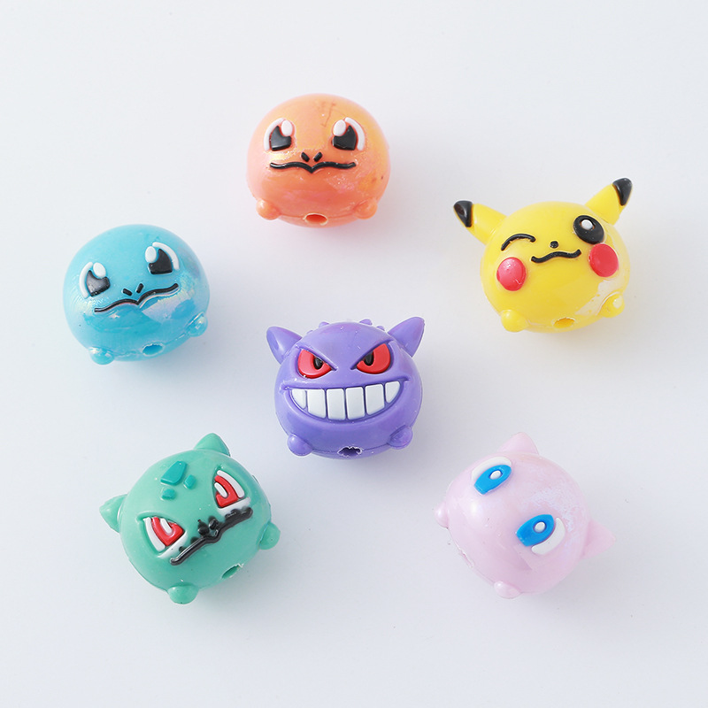 12 pièces Pokémon Perles DIY p - Resin Art Toys avis et prix