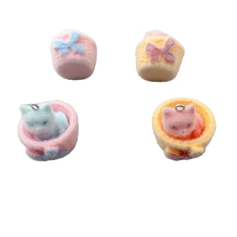 Pendentif chat en résine peluc - Resin Art Pendant avis et prix