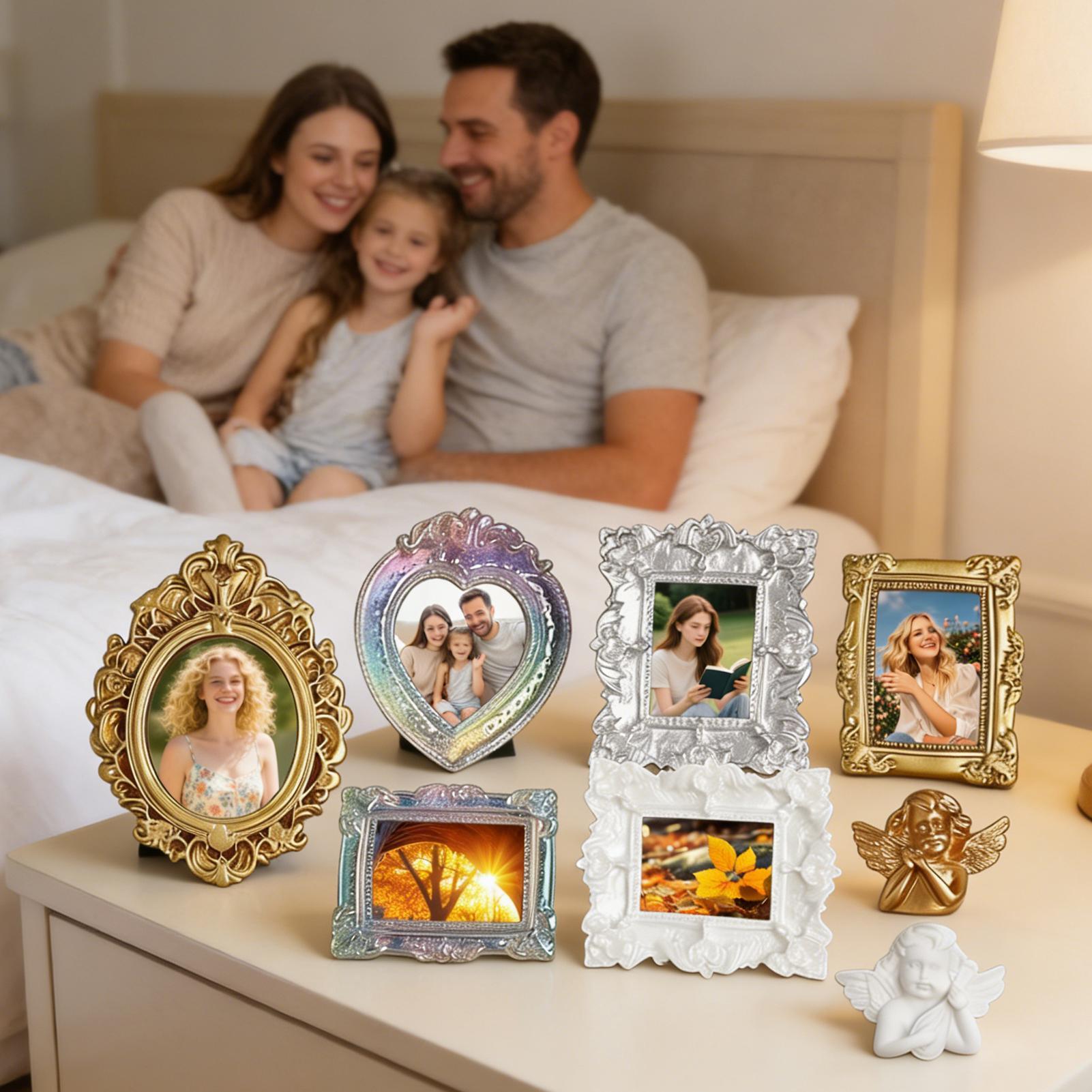Lot de 9 mini cadres photo déc - Resin Art Photo Frame avis et prix