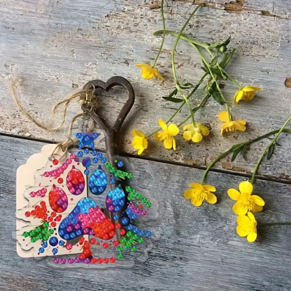 Lot de 6 porte-clés de Noël à  - Resin Art Bookmark avis et prix