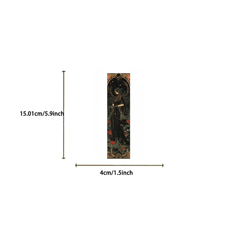 Marque-page rétro sorcier, 5/3 - Resin Art Bookmark avis et prix