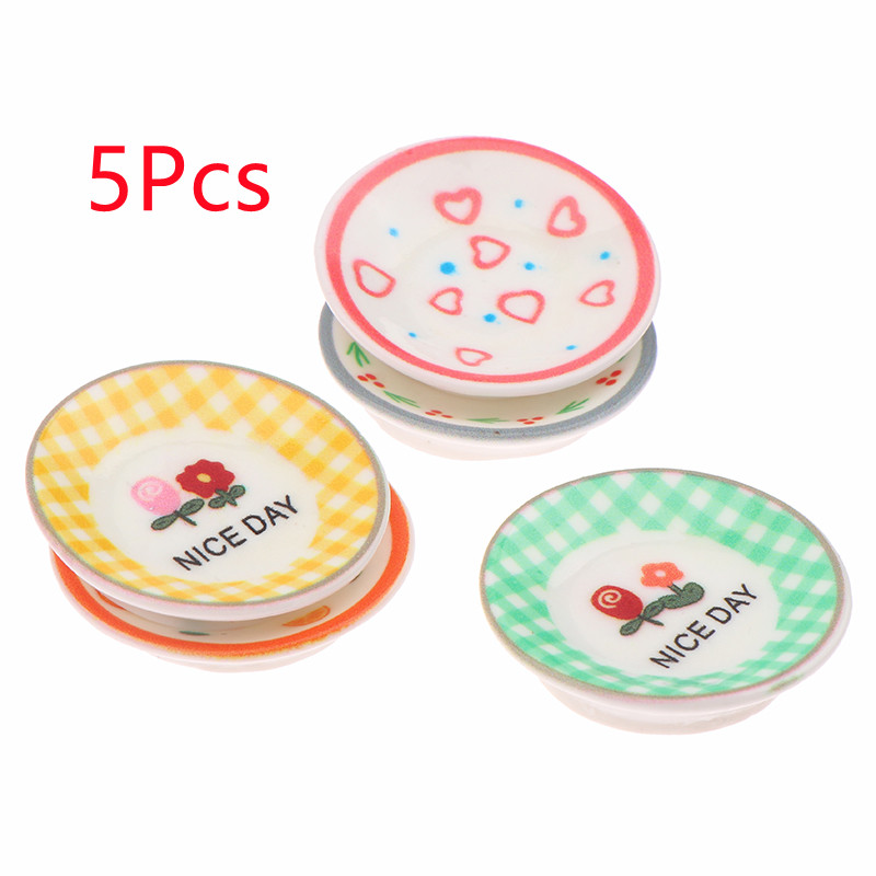 Mini assiettes pour maison de  - Resin Art Toys avis et prix