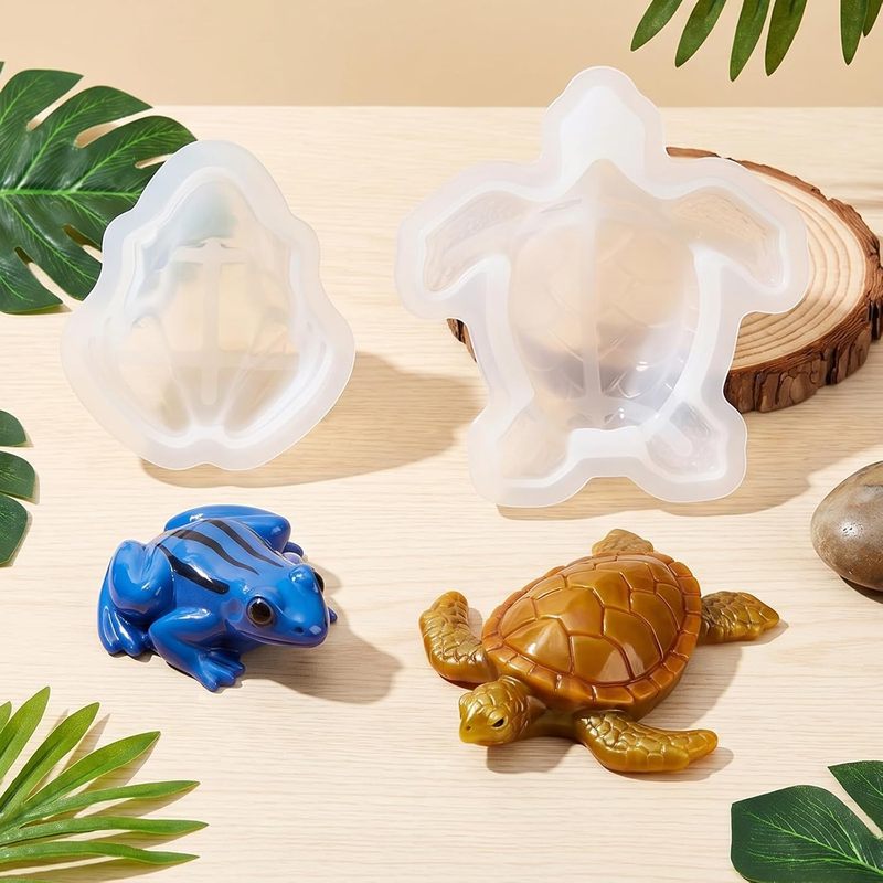 Lot de 2 moules en résine en f - Resin Art Beach avis et prix