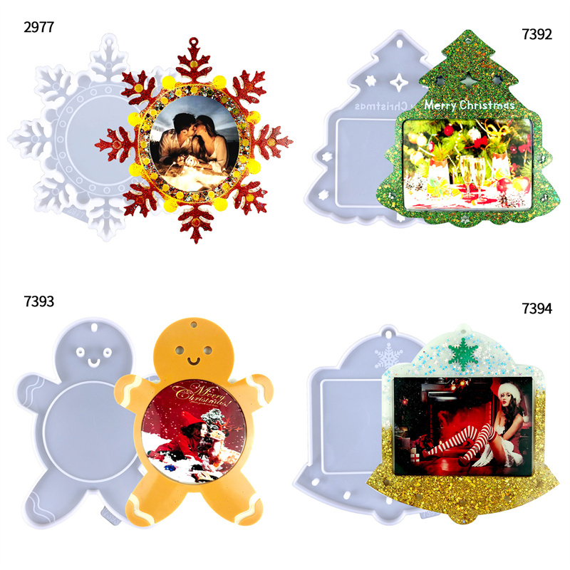 Cadre Photo de noël en résine  - Resin Art Photo Frame avis et prix