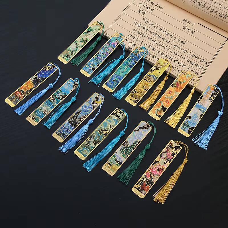 Marque-page en métal créatif,  - Resin Art Bookmark avis et prix