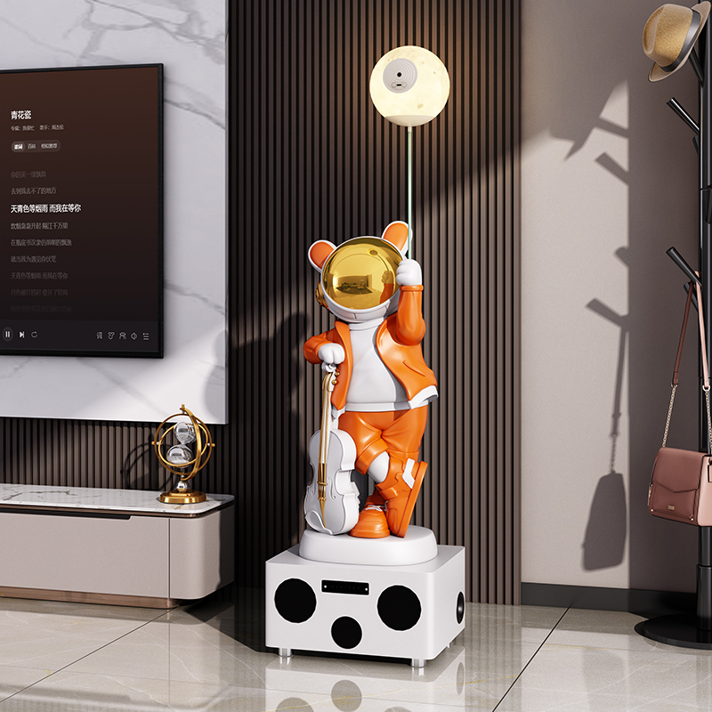 Statue d'astronaute lapin 136C - Resin Art Gift For Birthday avis et prix