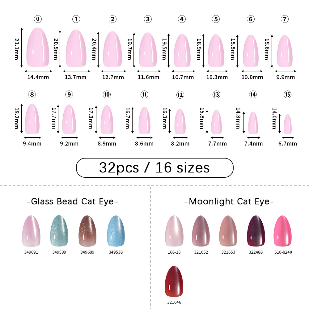 VITAGWX 32 pièces Faux ongles  - Resin Art Materials avis et prix