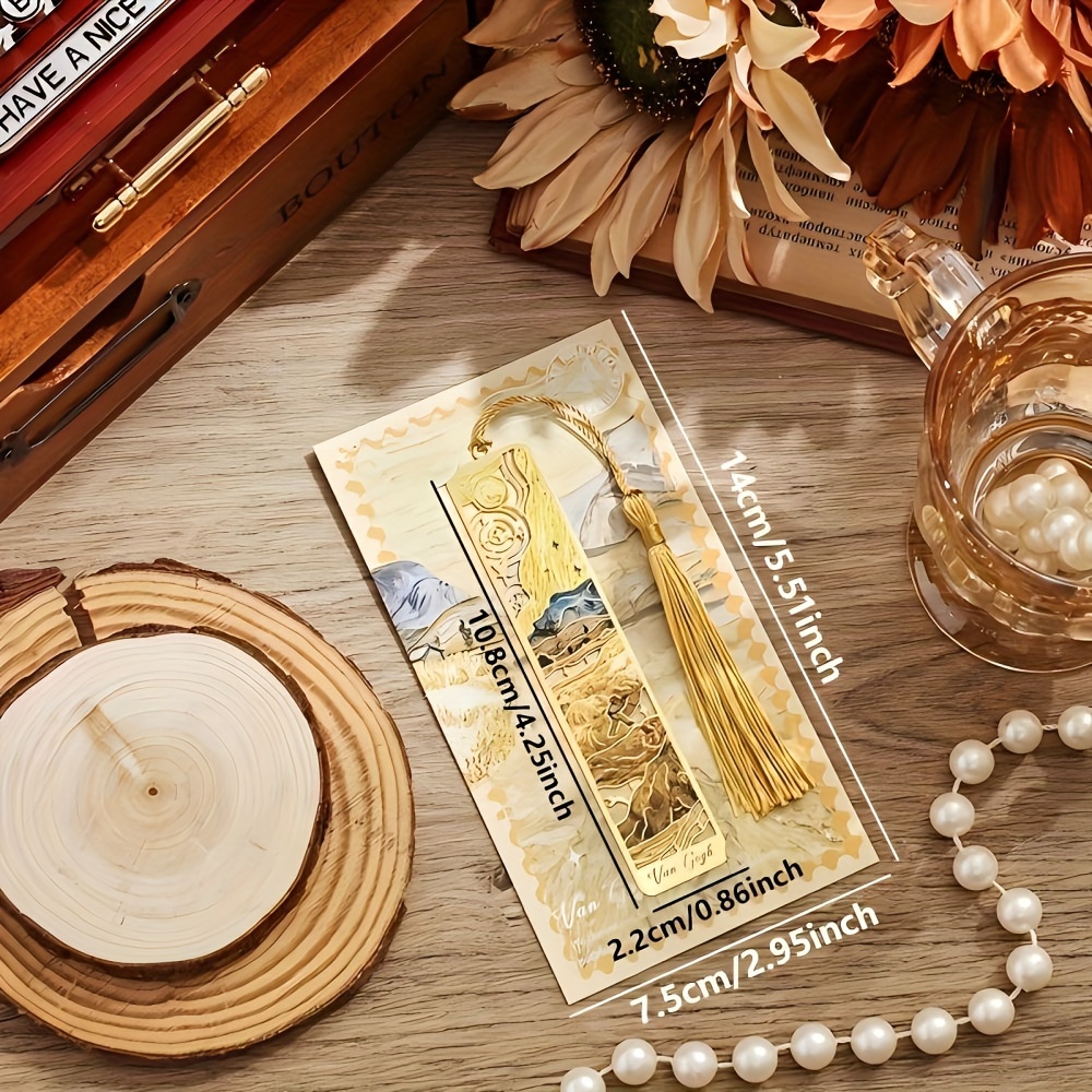 Marque-pages métalliques rétro - Resin Art Bookmark avis et prix