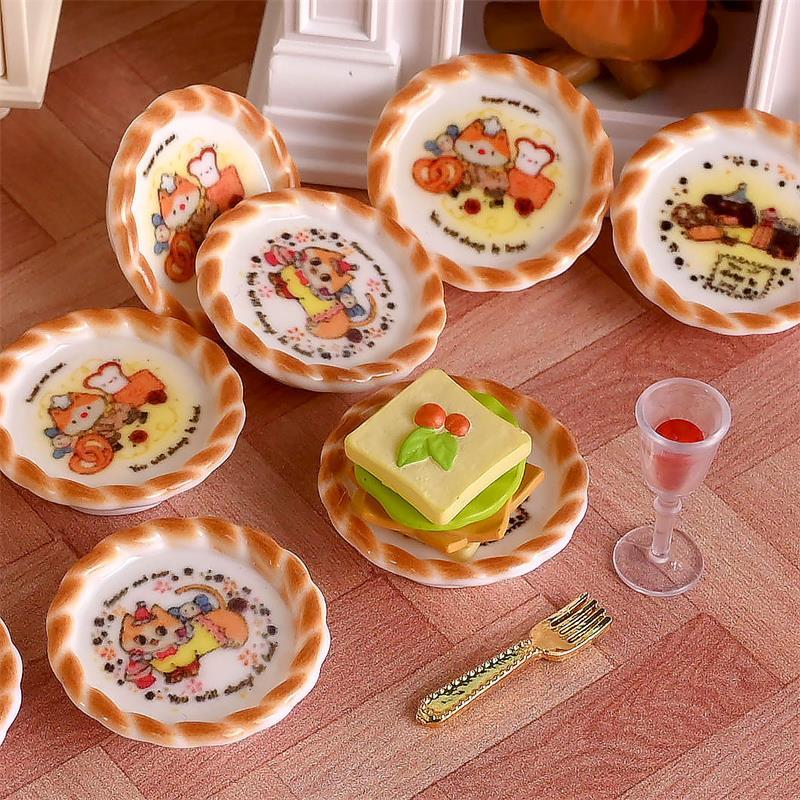 10 pièces/ensemble maison de p - Resin Art Toys avis et prix