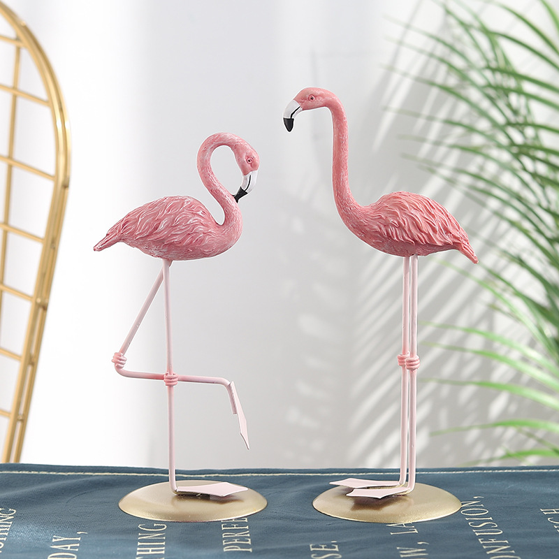 Figurines de flamants roses, 3 - Resin Art Gift For Wedding avis et prix