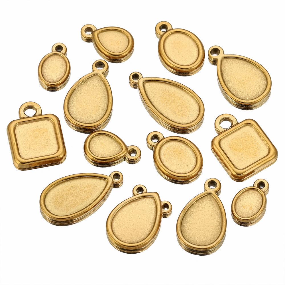 5 pièces de supports de penden - Resin Art Jewellery avis et prix