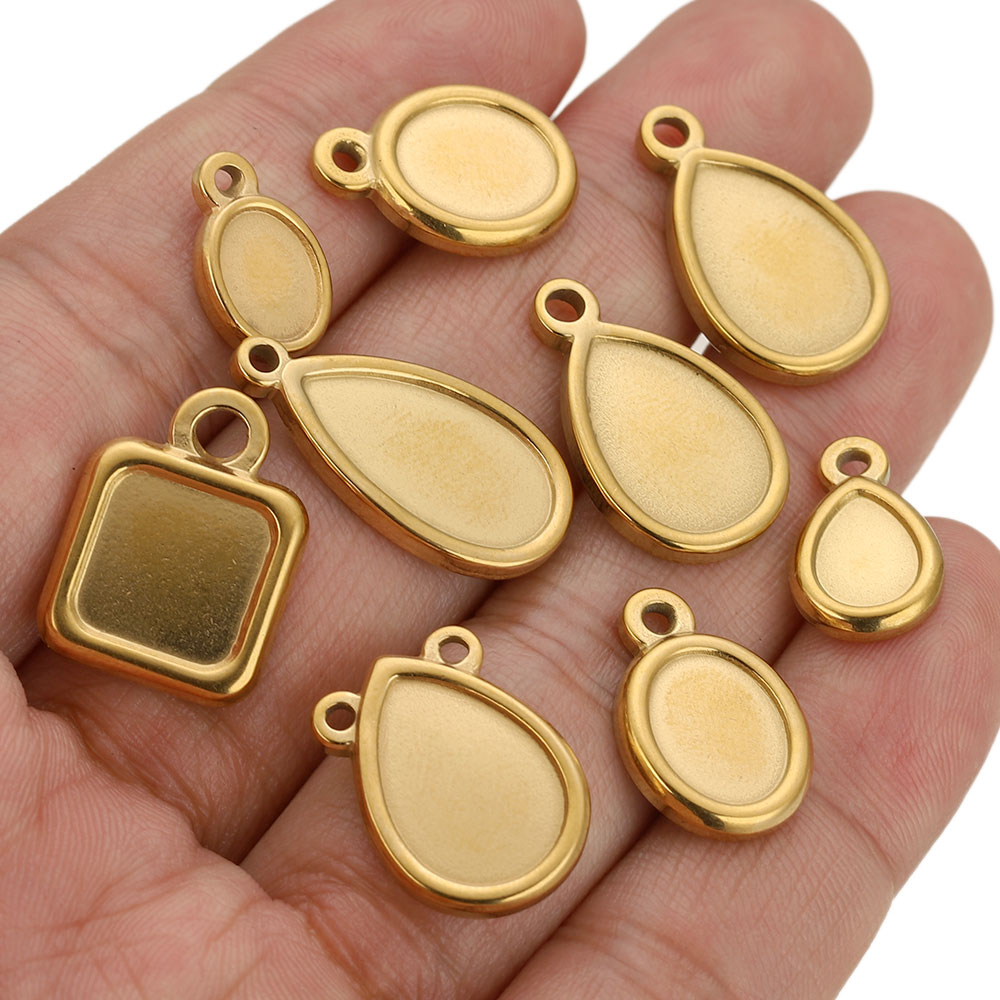 5 pièces de supports de penden - Resin Art Jewellery avis et prix