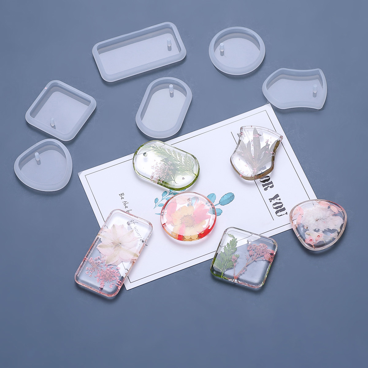 Ensemble de moules en silicone - Resin Art Jewellery avis et prix