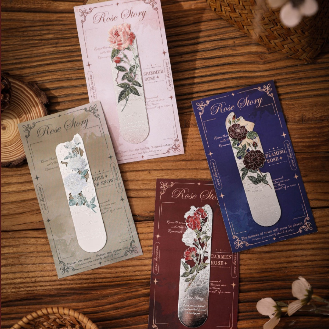 Marque-page rétro en métal cre - Resin Art Bookmark avis et prix