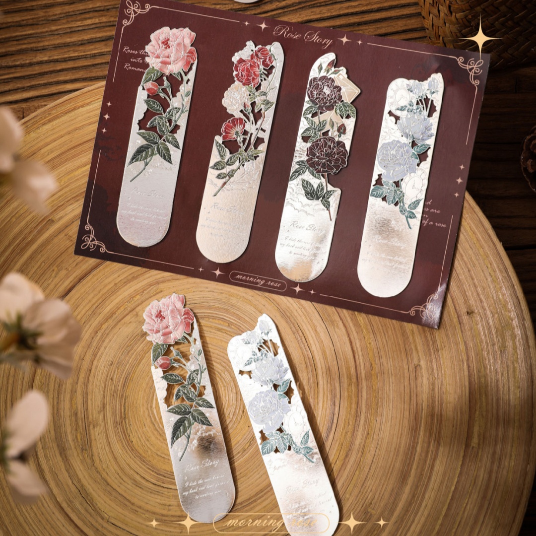 Marque-page rétro en métal cre - Resin Art Bookmark avis et prix
