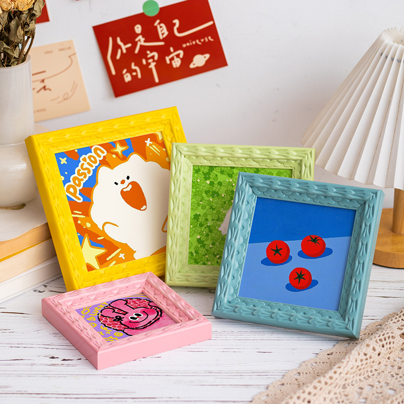 Cadre Photo coloré 5 pouces-A4 - Resin Art Photo Frame avis et prix