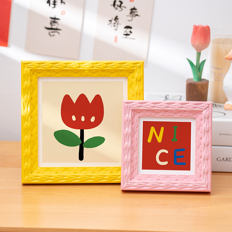 Cadre Photo coloré 5 pouces-A4 - Resin Art Photo Frame avis et prix
