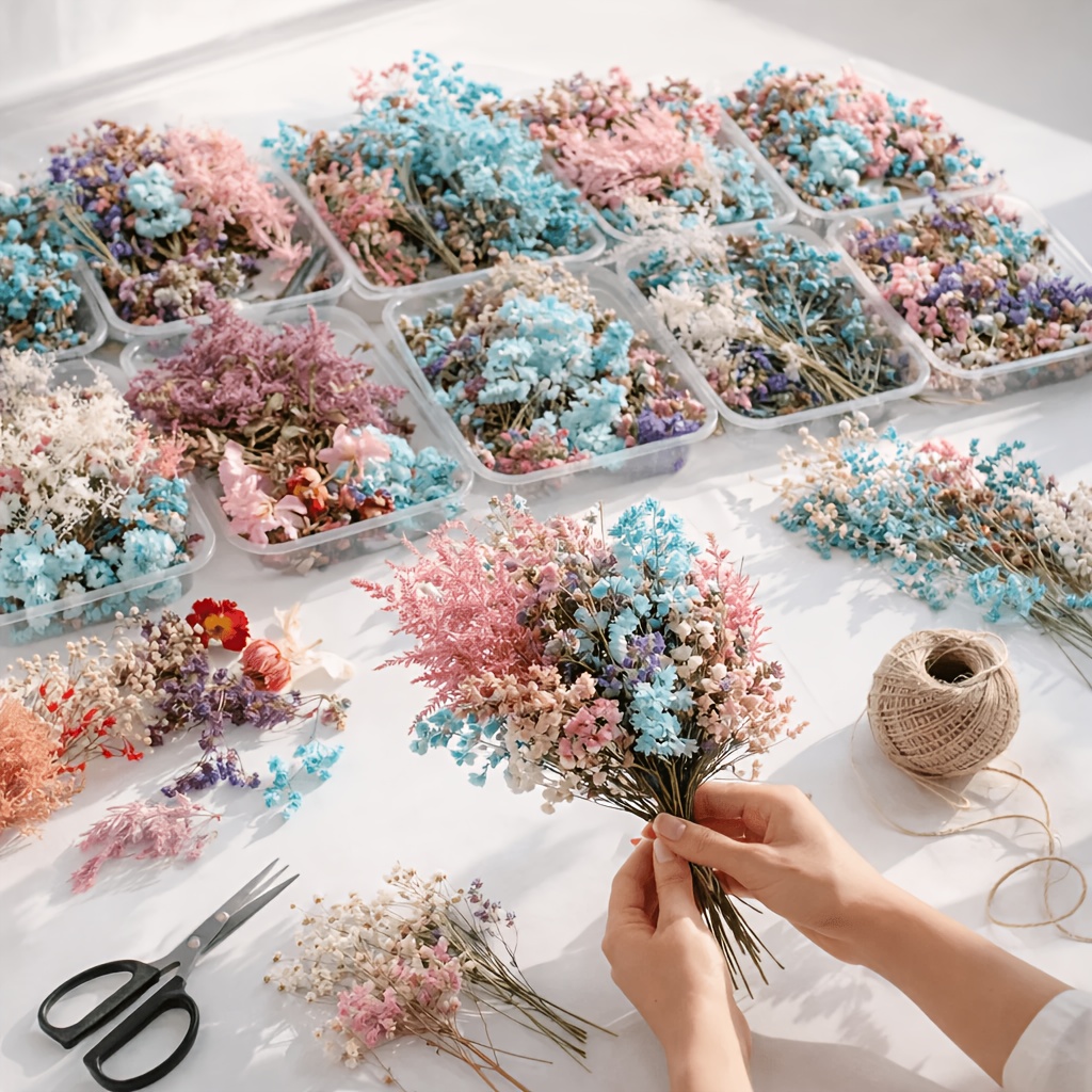 Lot de 10 bouquets de fleurs s - Resin Art Gift For Birthday avis et prix
