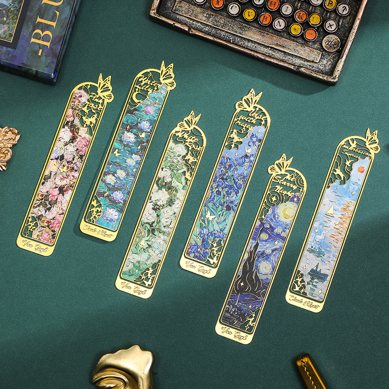 Marque-page créatif en métal d - Resin Art Bookmark avis et prix