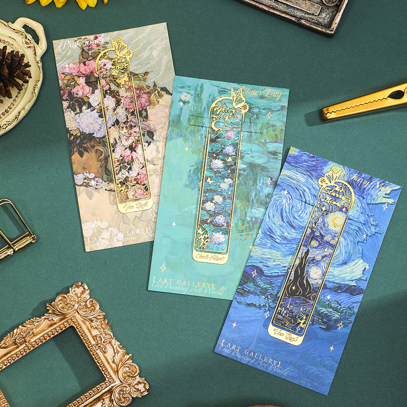 Marque-page créatif en métal d - Resin Art Bookmark avis et prix