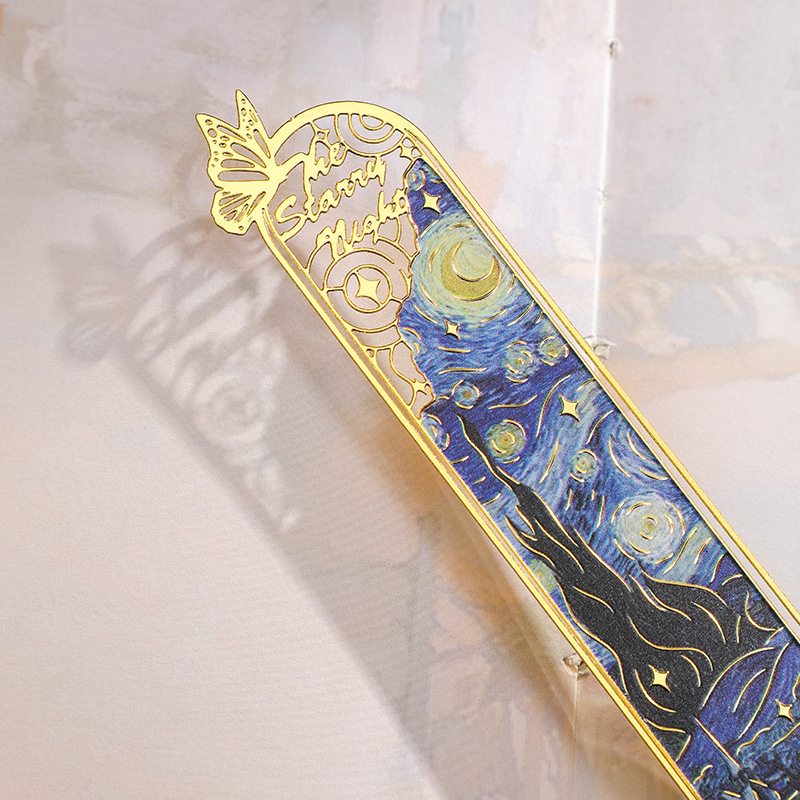 Marque-page créatif en métal d - Resin Art Bookmark avis et prix