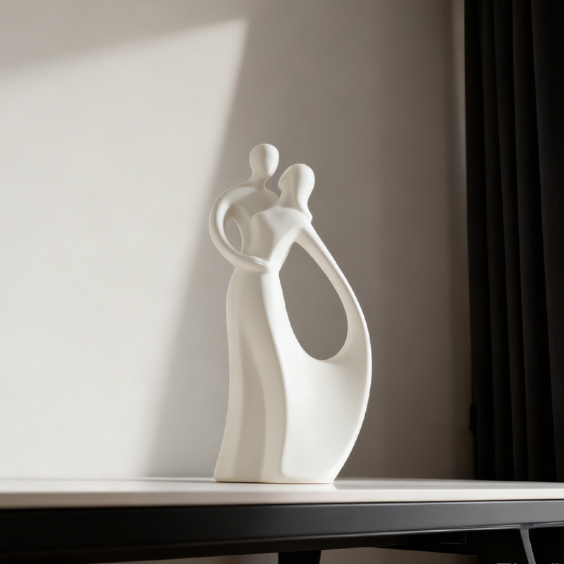 Sculpture de couple en céramiq - Resin Art Gift For Wedding avis et prix