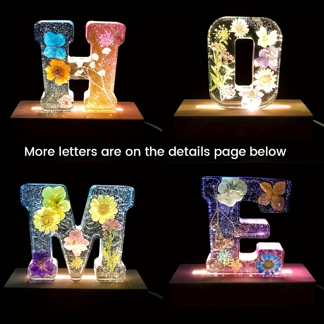 Moule en résine pour grandes l - Resin Art Gift For Birthday avis et prix