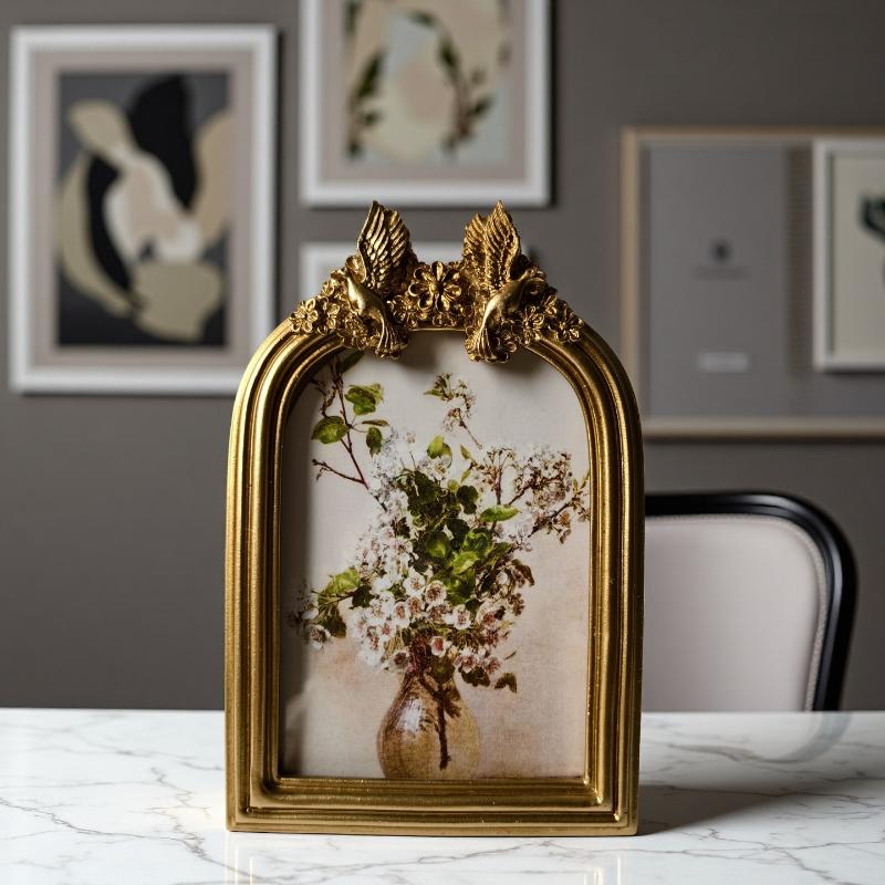 Cadre photo ovale rétro pour d - Resin Art Photo Frame avis et prix