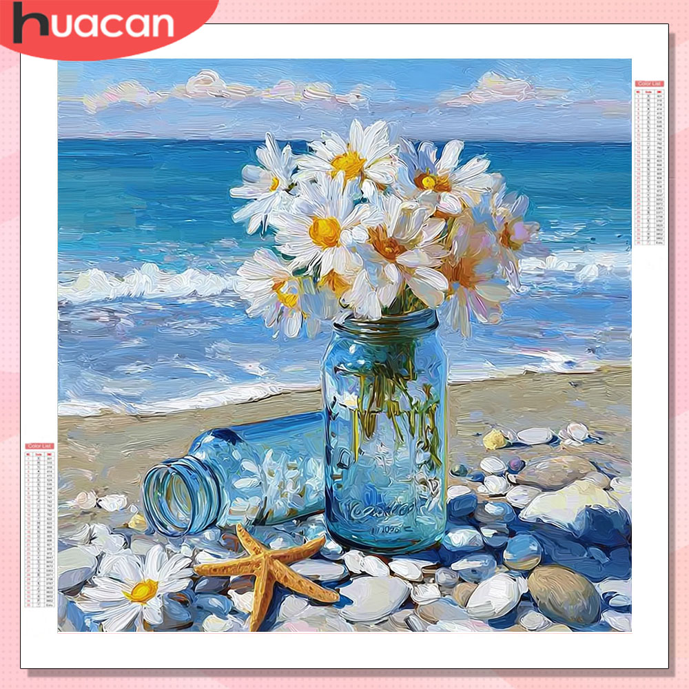 Peinture diamantée HUACAN, kit - Resin Art Beach avis et prix