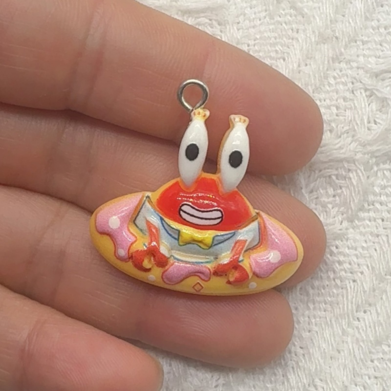 Pendentif en résine de dessin  - Resin Art Pendant avis et prix