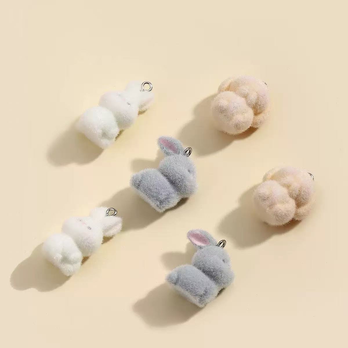 Breloques en résine petit lapi - Resin Art Pendant avis et prix