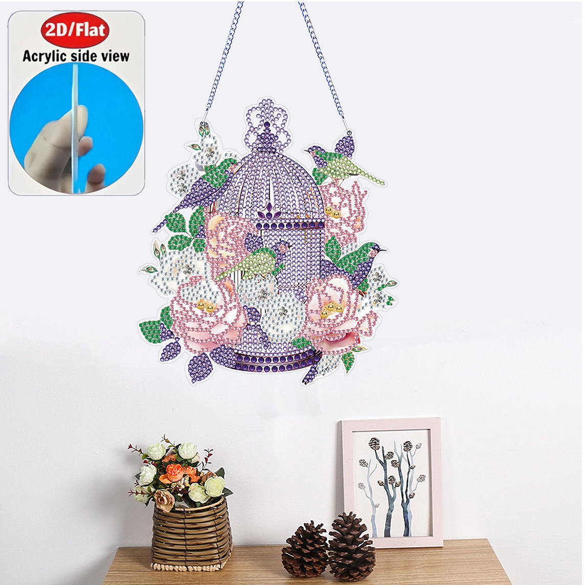 Kit de suspension d'art diaman - Resin Art Gift For Birthday avis et prix